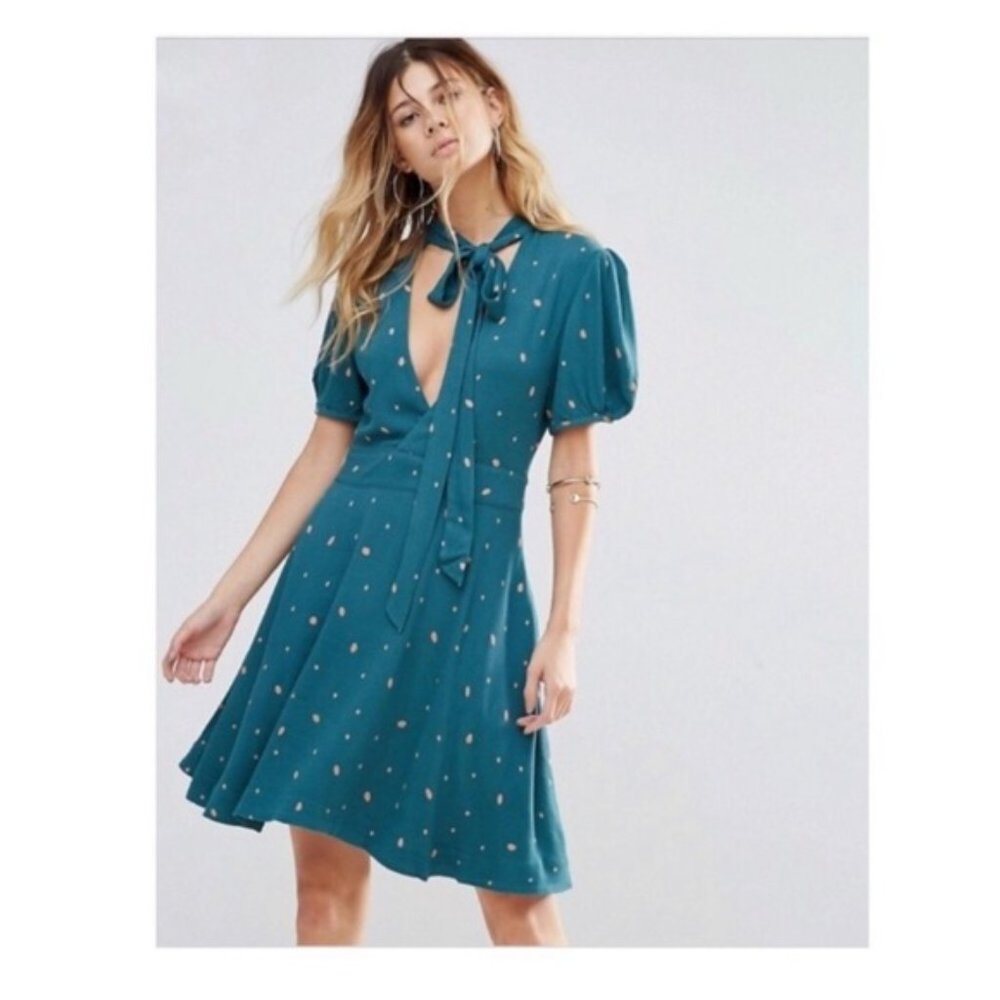 BNWT  Free People Abbie Fit & Flare A-line dress